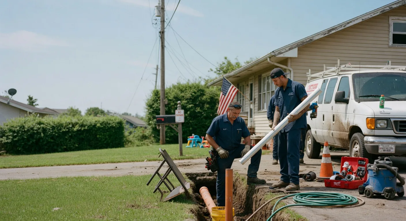 Sewer Line Inspection in Sparks, OK